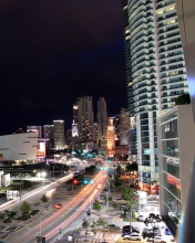 Fondo de pantalla Miami City 176x220