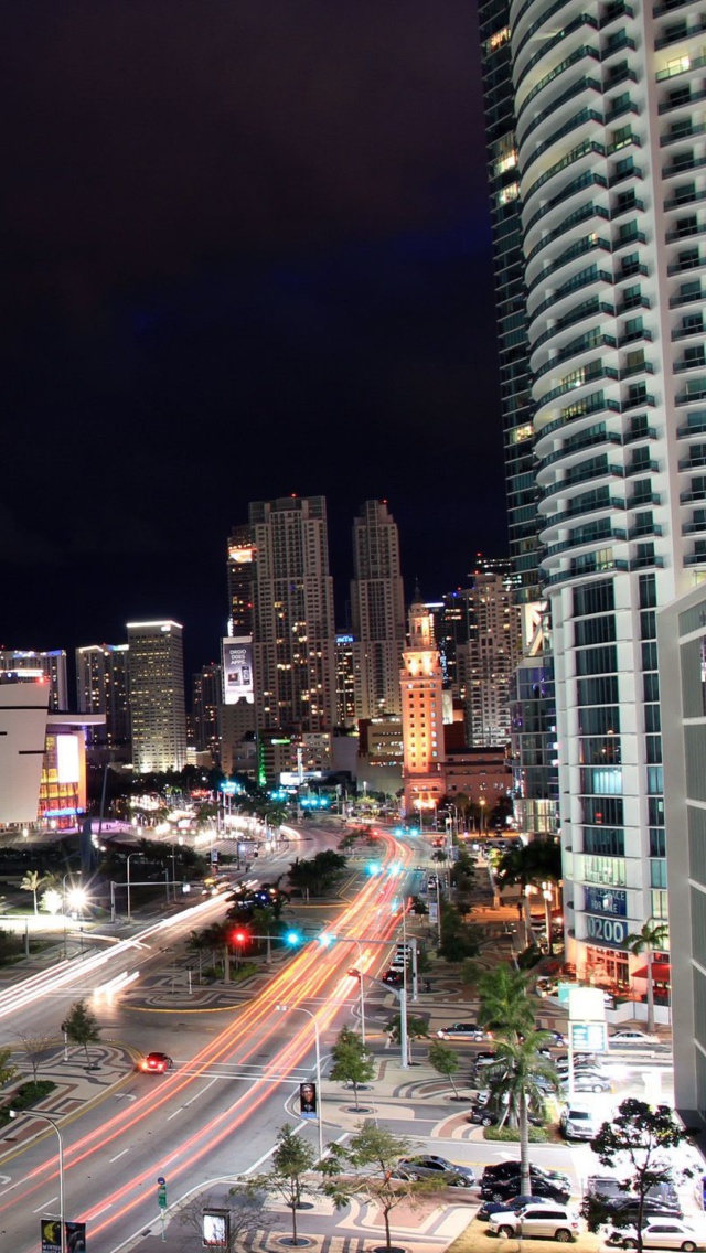 Sfondi Miami City 640x1136