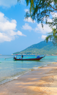 Fondo de pantalla Koh Tao Thailand 240x400