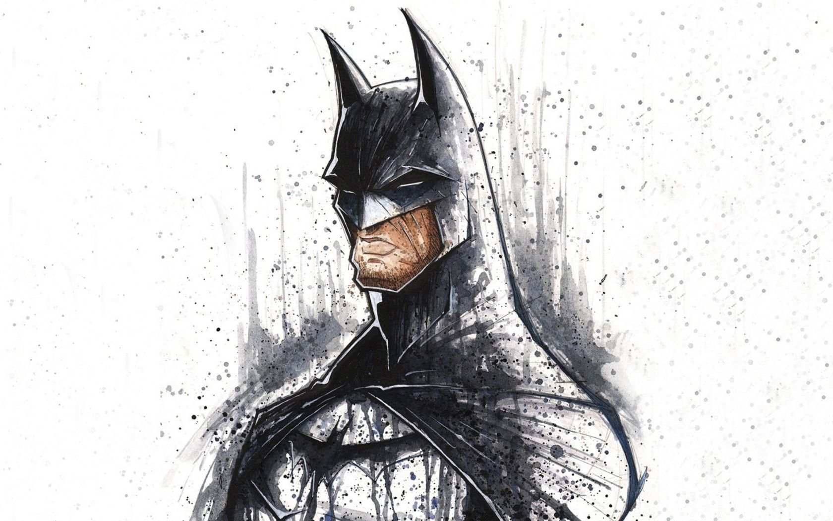 Fondo de pantalla Batman Illustration 1680x1050