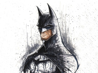 Fondo de pantalla Batman Illustration 320x240
