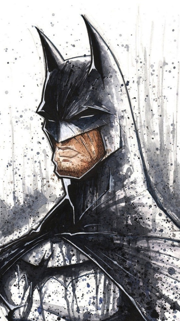 Batman Illustration screenshot #1 360x640