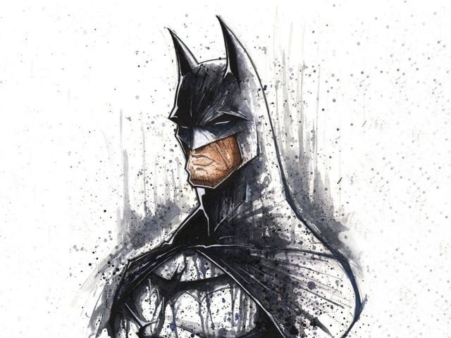 Fondo de pantalla Batman Illustration 640x480
