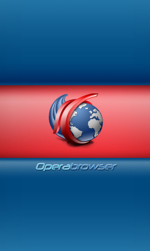 Обои Opera Browser 480x800