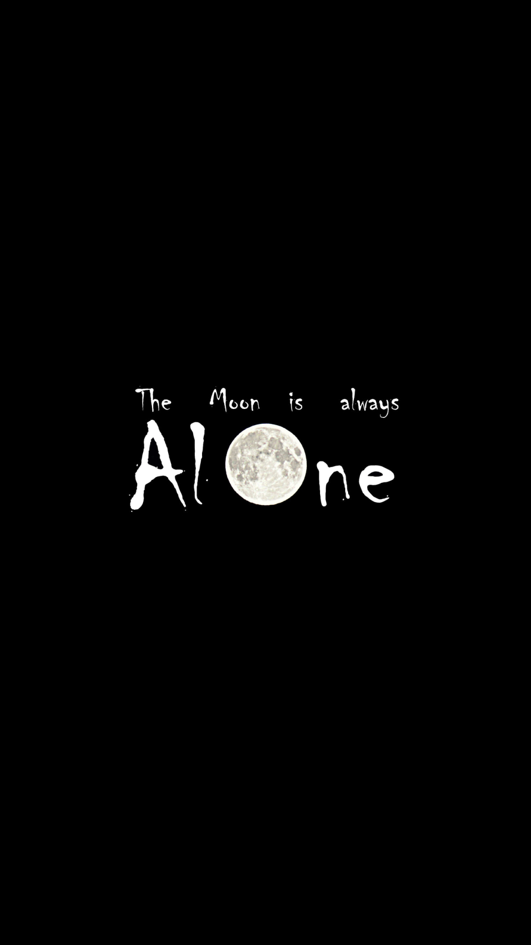 Moon Is Always Alone - Fondos de pantalla gratis para iPhone 6 Plus