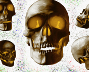 Das Golden Bones Wallpaper 176x144