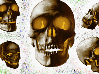Das Golden Bones Wallpaper 320x240