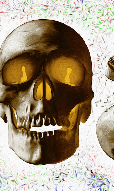 Das Golden Bones Wallpaper 480x800