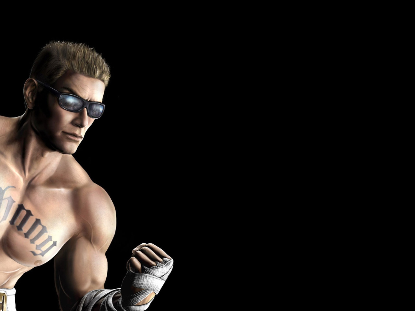 Screenshot №1 pro téma Johnny Cage form Mortal Kombat 1600x1200