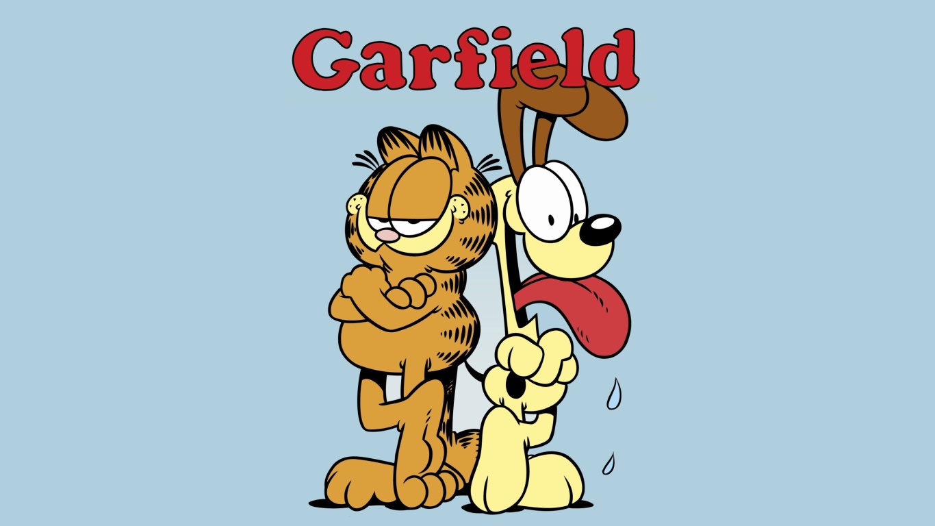 Garfield Cartoon wallpaper 1366x768