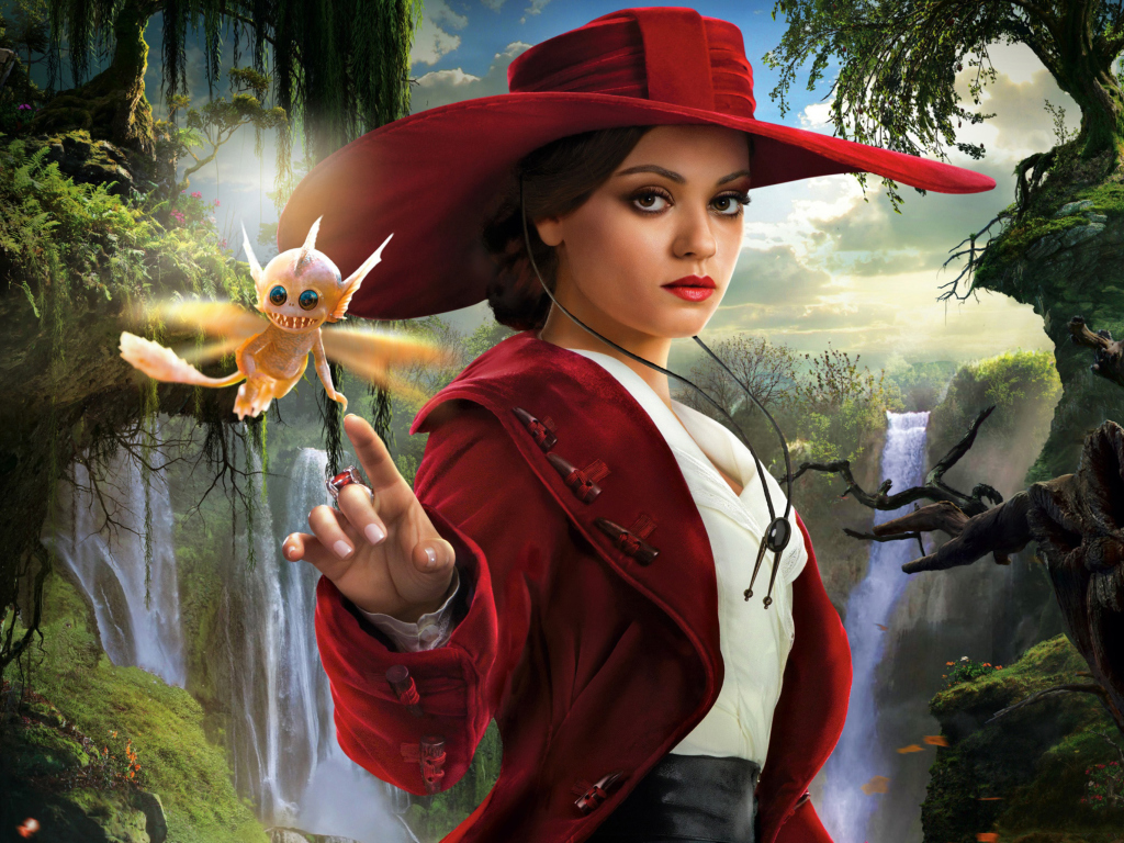 Das Mila Kunis In Oz The Great And Powerful Wallpaper 1024x768
