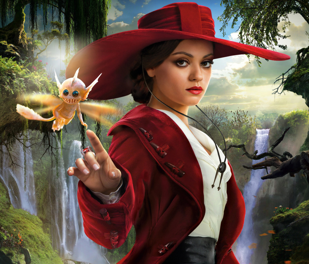 Das Mila Kunis In Oz The Great And Powerful Wallpaper 1200x1024