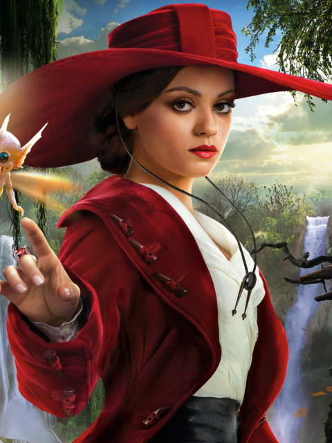 Das Mila Kunis In Oz The Great And Powerful Wallpaper 480x640