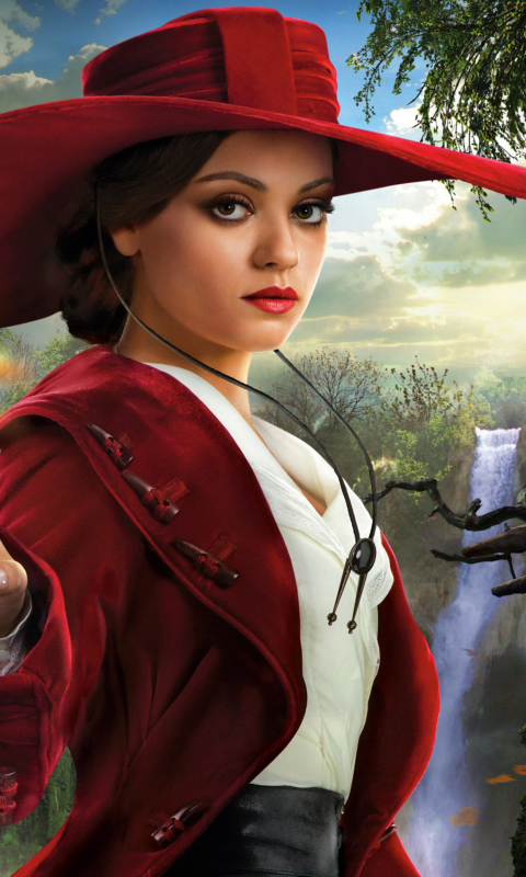 Das Mila Kunis In Oz The Great And Powerful Wallpaper 480x800