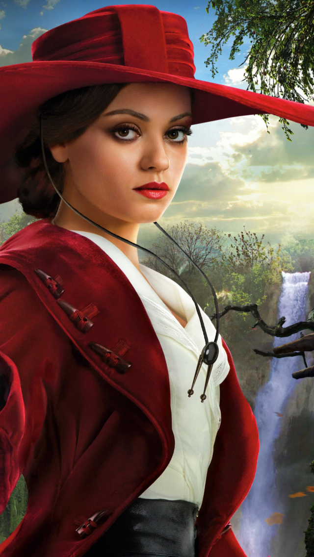 Das Mila Kunis In Oz The Great And Powerful Wallpaper 640x1136