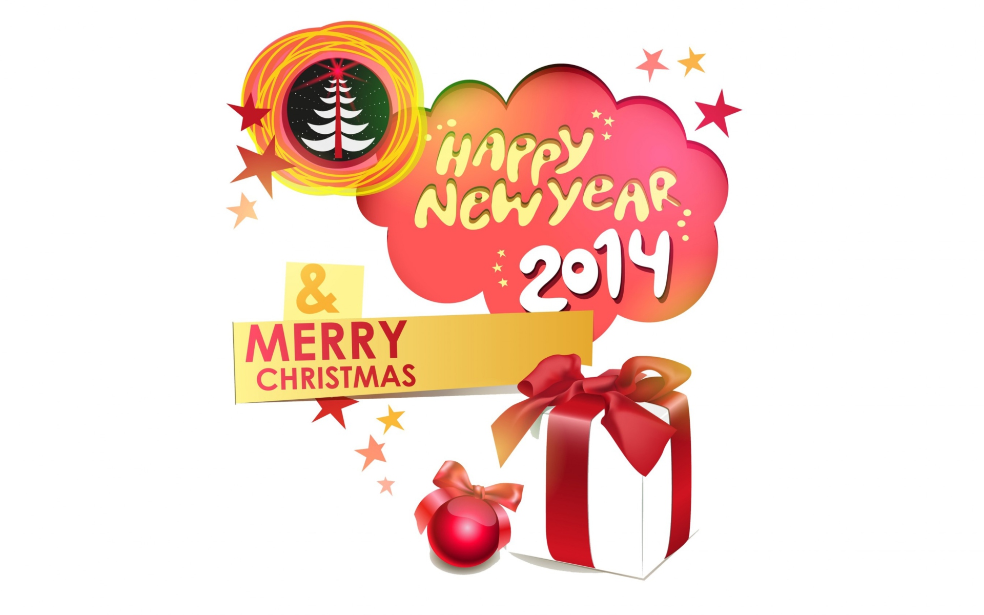 Sfondi Merry Christmas 2014 1920x1200