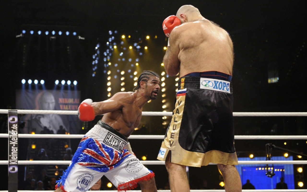 Valuev vs Haye wallpaper 1280x800