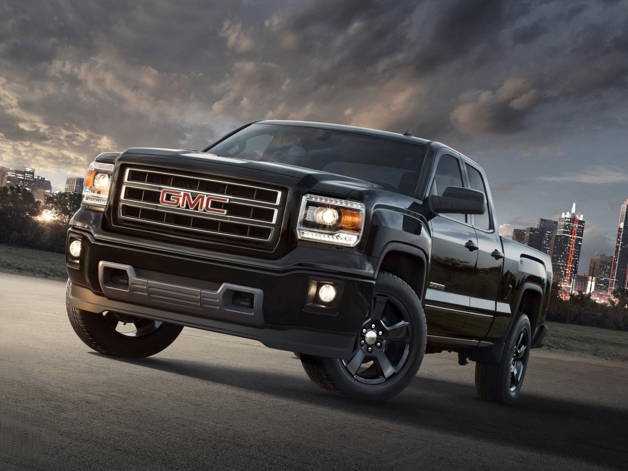 Das GMC Sierra Sport Trucks Wallpaper 1280x960