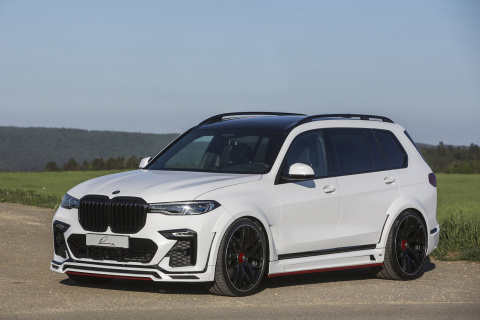 BMW X7 Lumma CLR wallpaper 480x320