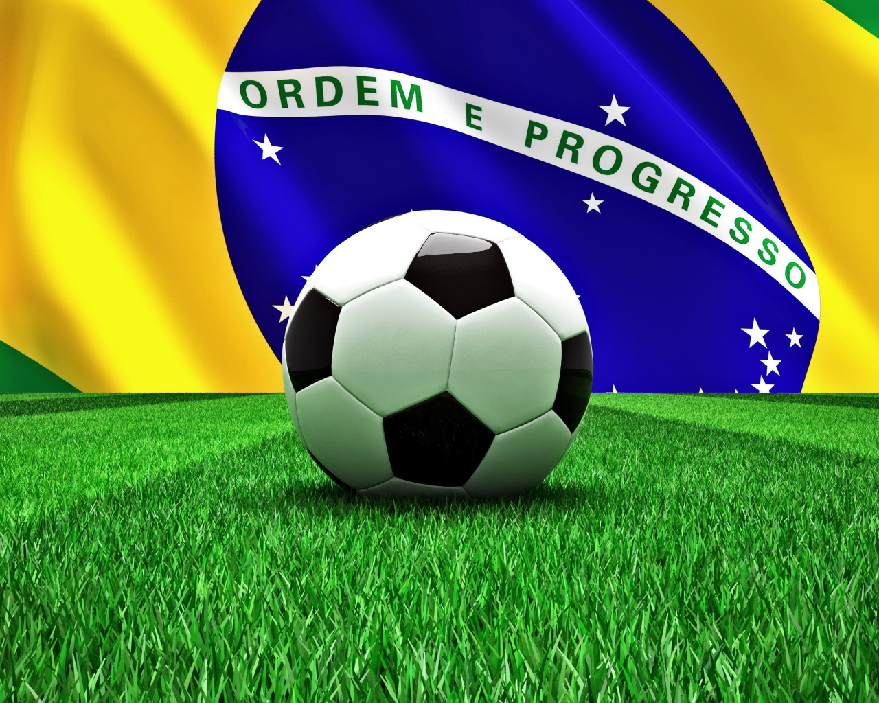 Das World Cup 2014 Brazil Wallpaper 1280x1024