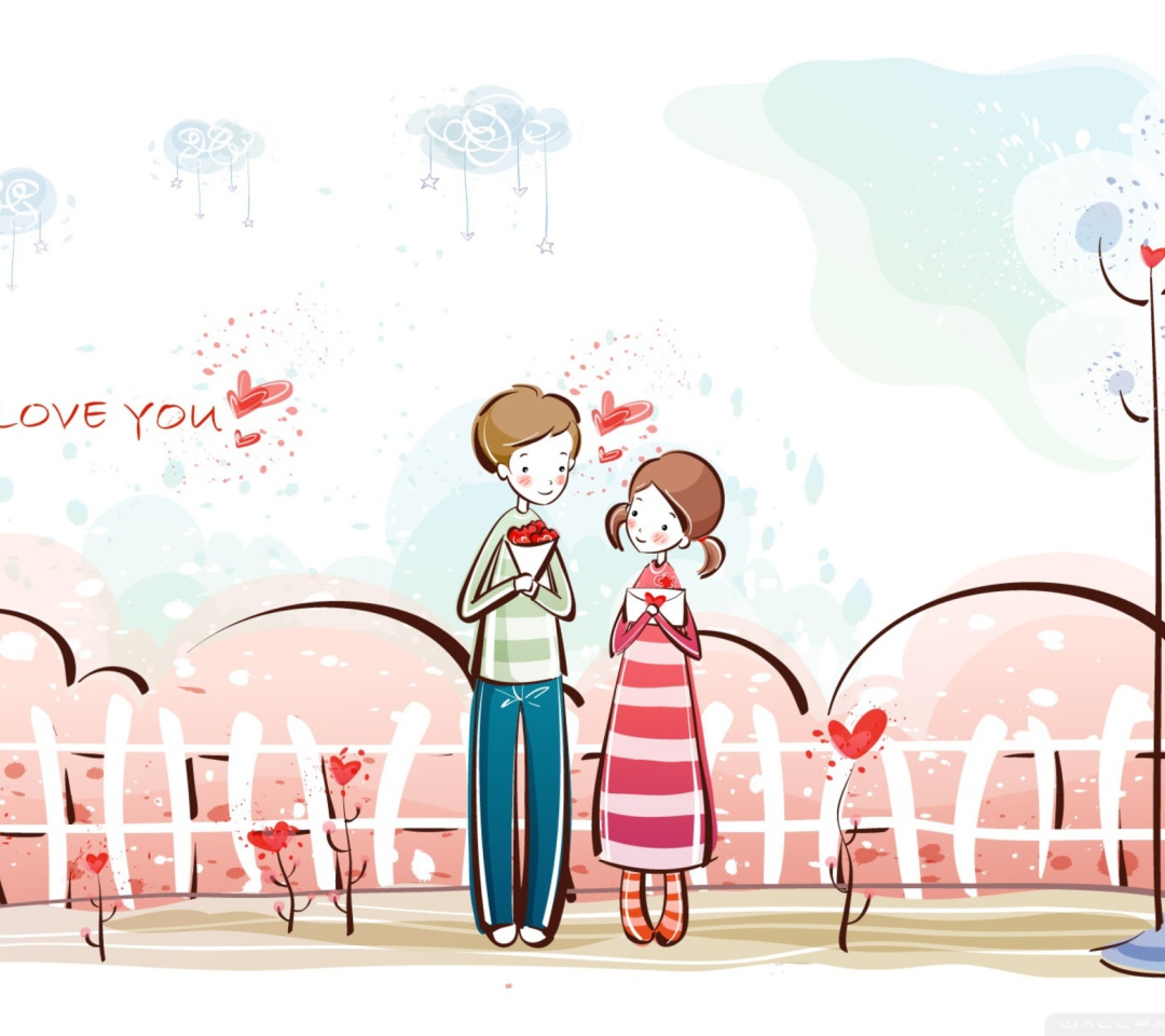 Valentines Day Date wallpaper 1080x960