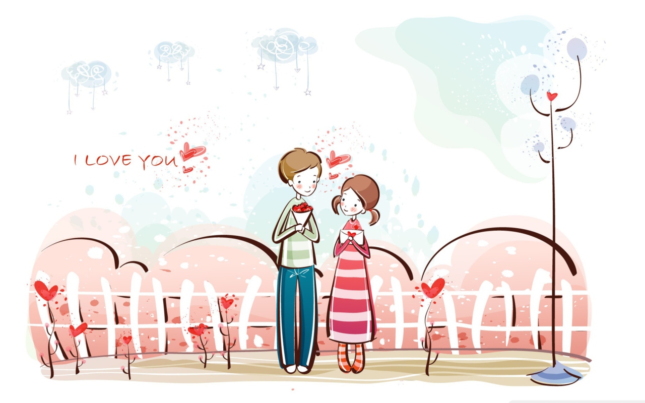 Valentines Day Date wallpaper 1280x800