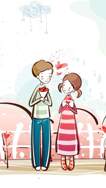 Valentines Day Date wallpaper 360x640
