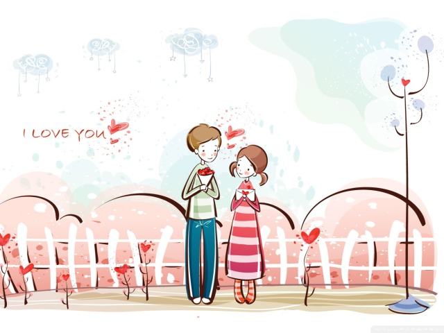 Valentines Day Date wallpaper 640x480