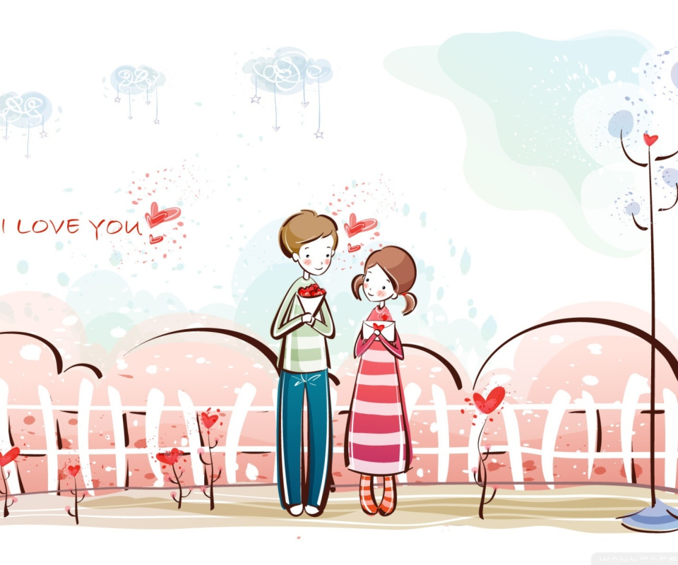 Valentines Day Date wallpaper 960x800