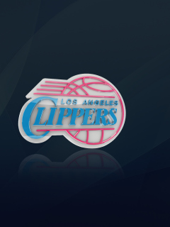 Screenshot №1 pro téma Los Angeles Clippers 240x320