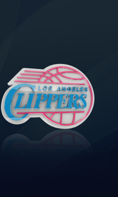 Screenshot №1 pro téma Los Angeles Clippers 240x400