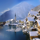 Hallstatt in Austria wallpaper 128x128