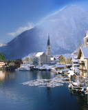 Hallstatt in Austria screenshot #1 128x160