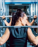 Das Fitness Gym Workout Wallpaper 128x160