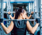 Das Fitness Gym Workout Wallpaper 176x144