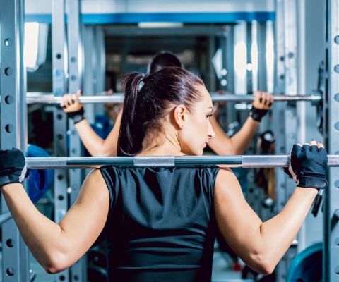 Das Fitness Gym Workout Wallpaper 480x400