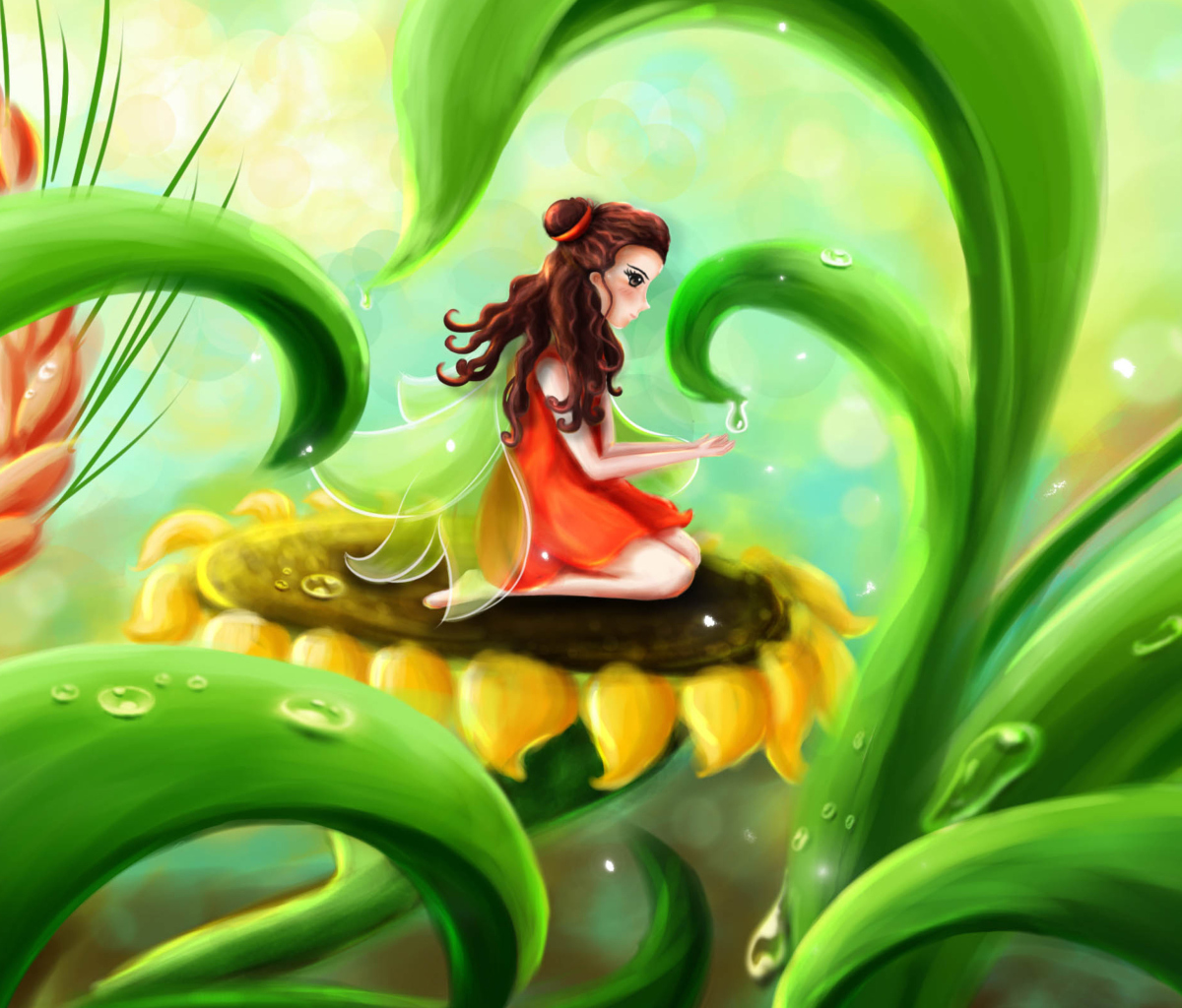 Fairy Girl wallpaper 1200x1024