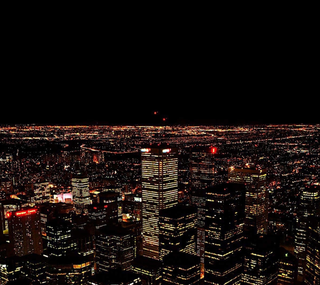 Das City Night Wallpaper 1080x960