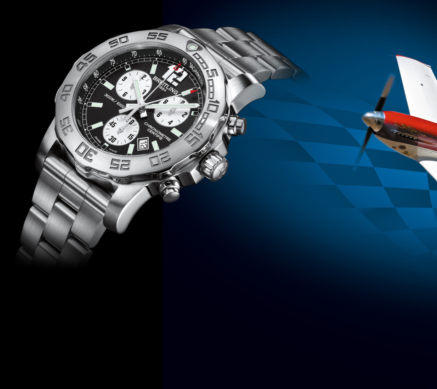 Screenshot №1 pro téma Breitling Colt Chronograph 1440x1280