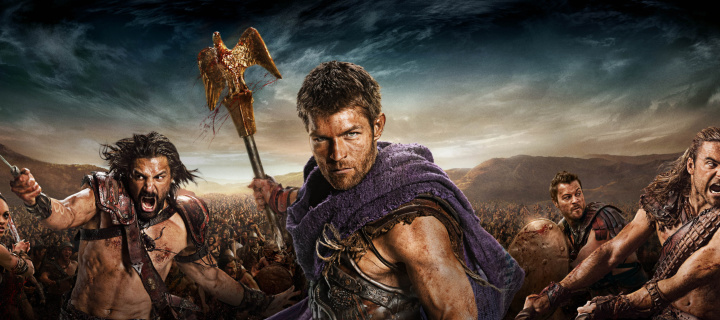 Spartacus star Liam McIntyre wallpaper 720x320