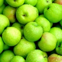Sfondi Green Apples 128x128