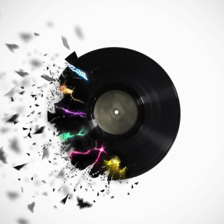 DJ Vinyl - Obrázkek zdarma pro iPad 3