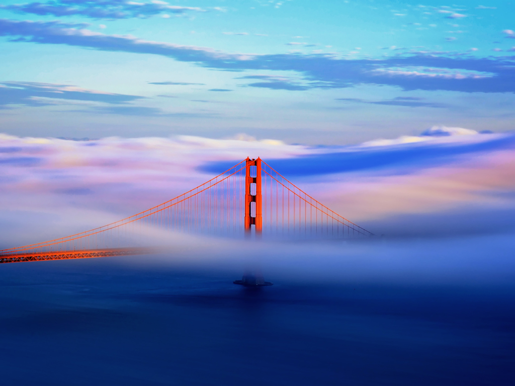 Sfondi San Francisco Golden Gate 1024x768