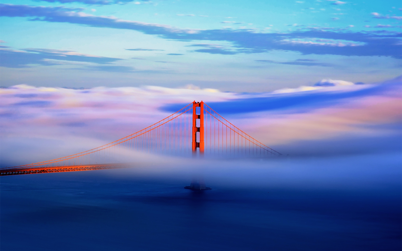Sfondi San Francisco Golden Gate 1280x800