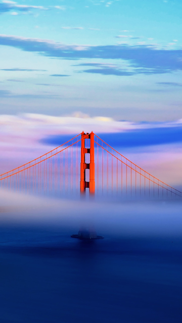 Fondo de pantalla San Francisco Golden Gate 360x640