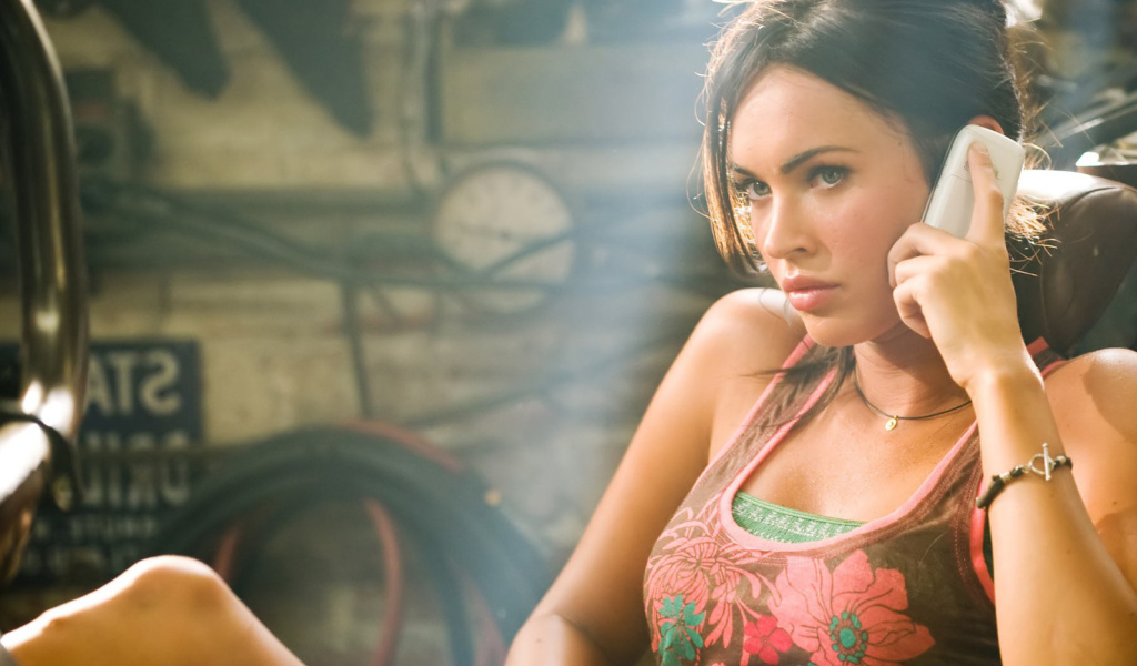 Das Megan Fox Wallpaper 1024x600