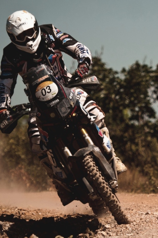 Fondo de pantalla Dakar Rally 320x480