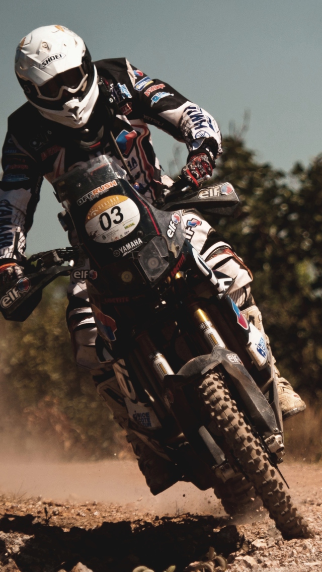 Fondo de pantalla Dakar Rally 640x1136