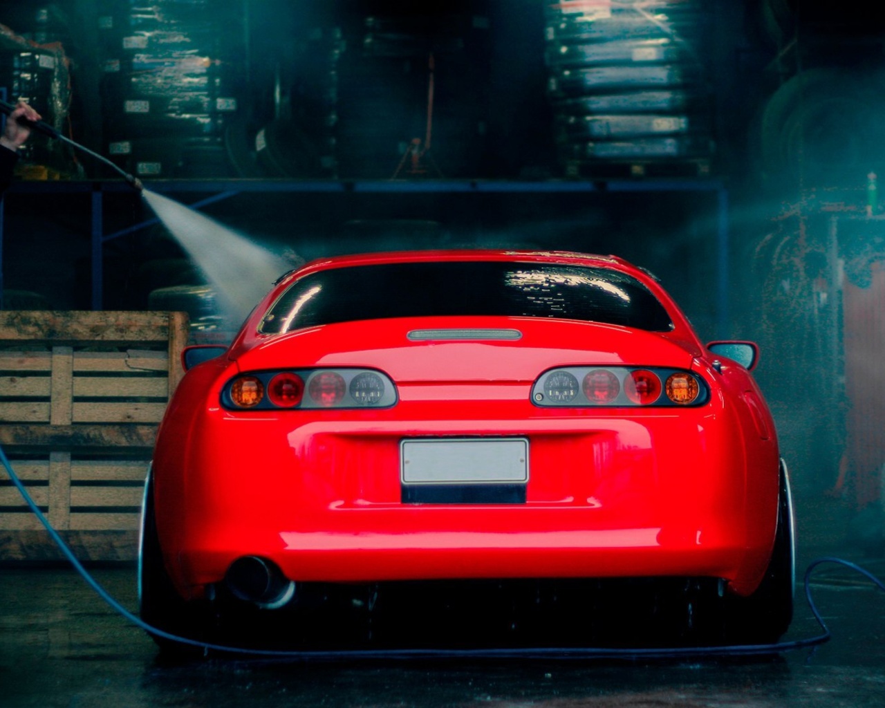 Toyota Supra wallpaper 1280x1024