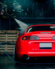 Fondo de pantalla Toyota Supra 176x220